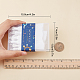 Sunnyclue 1 boîte de 10 pompons marque-pages en vrac blancs faits à la main en nylon avec boucle de suspension pour la fabrication de bijoux FIND-SC0003-38D-7