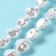 Hilos de cuentas de perlas de imitación de plástico abs KY-F021-03-2