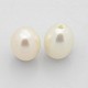 Perlas naturales abalorios de agua dulce cultivadas PEAR-M001-M-2