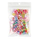 350 pièces 3 styles de perles acryliques et plastiques transparentes OACR-FS0001-01-6