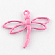 Lovely Cadmium Free & Lead Free Dragonfly Pendants for Earrings Making PALLOY-4658-05A-LF-1
