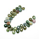 Natural Indian Agate Gemstone Beads Strands G-T006-05-2