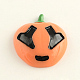 Halloween Pumpkin Jack-o'-lantern Resin Cabochons X-CRES-Q162-33-1