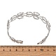 Браслеты-манжеты из нержавеющей стали 304 BJEW-B135-01A-P-3