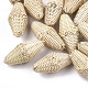 Handmade Reed Cane/Rattan Woven Beads WOVE-T006-079-1