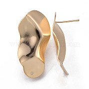 Латунные серьги KK-R116-019-NF