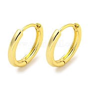 Brass Hoop Earrings EJEW-L211-08B-G