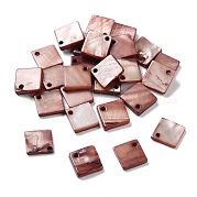Подвески из натуральных пресноводных ракушек SHEL-D082-17C
