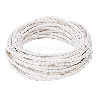 OLYCRAFT 21.9 Yards Genuine Round Leather String Cord 3mm Rope for Jewelry  Burlywood Color Leather String Cord for Jewelry Making, Necklaces