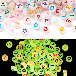 500pcs 5 Arten Acrylperlen&nbsp;MACR-TA0001-34