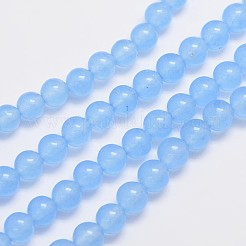 Natürliche und gefärbte Perle Malaysia Jade Stränge&nbsp;X-G-A146-6mm-A20