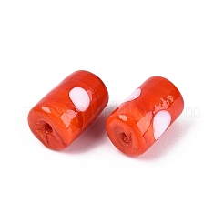 Perles vernissées manuelles&nbsp;LAMP-N040-03C