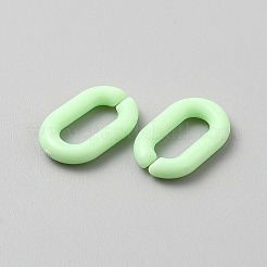 Anneaux de liaison acryliques opaques&nbsp;SACR-WH0001-37K