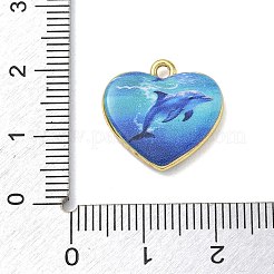 Pendentifs en laiton imprimés&nbsp;KK-CBAF4A6-01G-01