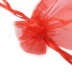 20 Stück 10 Farben rechteckige Organzabeutel mit Kordelzug&nbsp;CON-YW0001-31B