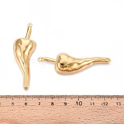 Pendentifs en forme de gros piment en acier inoxydable 304&nbsp;STAS-T067-42G