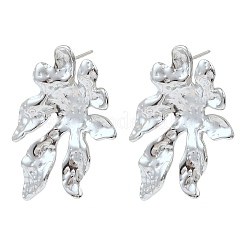 Valentinstag-Ohrstecker aus Edelstahl 304&nbsp;EJEW-D361-03P-02