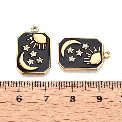 Ionenplattierung (IP) 304 Edelstahlanhänger&nbsp;STAS-N107-06B-G
