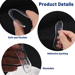 Transparente Gel-Fersengriffe&nbsp;AJEW-WH0816-480