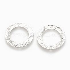 Connettori per maglie in ottone martellato&nbsp;KK-S345-117