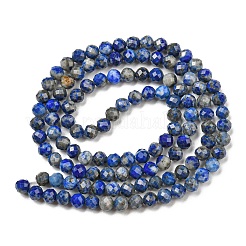 Natürlicher Lapislazuli Perlenstränge&nbsp;G-S362-112B