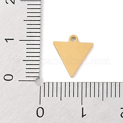 Breloques en acier inoxydable 304 plaqué or&nbsp;STAS-K286-03H-G