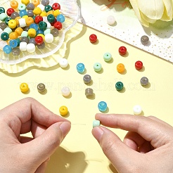 100 Stück 10 Farben K9 Glasperlenstränge&nbsp;GLAA-YW0003-59
