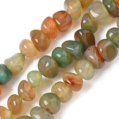 Chapelets de perles d'agate naturelle&nbsp;X-G-H295-B01-17