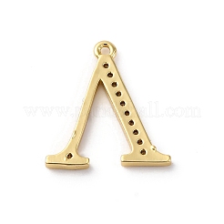 Pendentif en zircone cubique micro pavé de laiton placage en rack&nbsp;KK-H449-76G-24