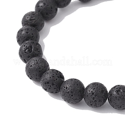Bracciali elasticizzati in misto pietra naturale e sintetica&nbsp;BJEW-JB09519-01