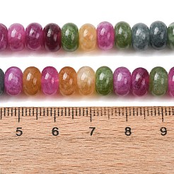 Natürliche weiße Jade perlen Stränge&nbsp;G-E507-01-14