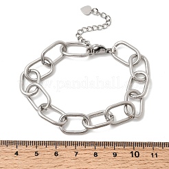 Messing-Kabelkettenarmbänder für Frauen&nbsp;BJEW-H639-07P