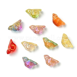 70pcs 7 Farben handgemachte Bunte Malerei-Perlen&nbsp;LAMP-CJ0002-99