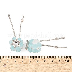 Perline di strass luminose in argilla polimerica fatte a mano&nbsp;CLAY-H003-10P-03