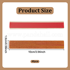2 Satz 40 Mini-Holzbodenaufkleber&nbsp;DIY-GO0002-34