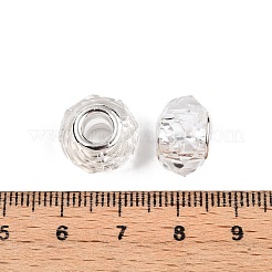 Perle di vetro trasparente europei&nbsp;GPDL-N004-D14mm-B01