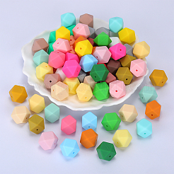 Perles de silicone hexagonales&nbsp;LS-SI-JX0020A-02