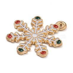 Noël alliage thème pendentifs émail&nbsp;X-ENAM-Z019-01D