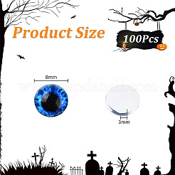 1 Satz Glascabochons&nbsp;GLAA-GA0002-27B