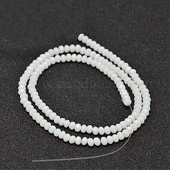 Facettierte Rondelle-Glasperlen&nbsp;GLAA-I033-3mm-03