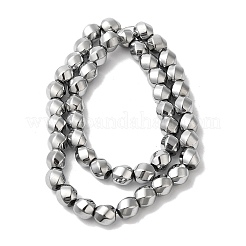 Fili di perline di ematite magnetica sintetica elettrolitica&nbsp;G-I364-J01-05