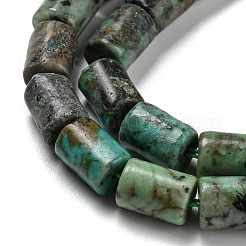 Natürliche afrikanische türkis (jasper) perlen stränge&nbsp;G-Q1008-A09