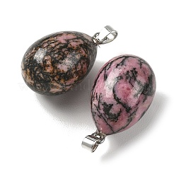 Colgantes naturales rhodonite&nbsp;GG-K002-08A-12