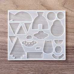 Moldes de silicona de calidad alimentaria para colgantes diy&nbsp;X-SIMO-D002-01A