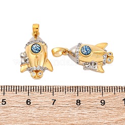 Ciondoli in resina in ottone&nbsp;KK-V009-03G