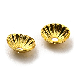 Cono di perline in ottone placcato a cremagliera&nbsp;KK-F856-01G