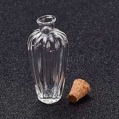Korkflaschen aus Glas&nbsp;AJEW-O032-05C