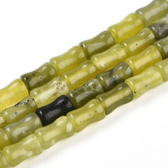 Natur Xiuyan Jade Perlen Stränge&nbsp;G-T140-89