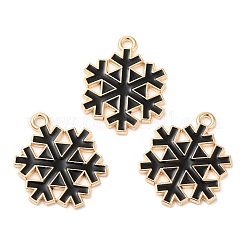Pendenti natalizi smaltati in lega color oro chiaro&nbsp;FIND-C031-02KCG-02