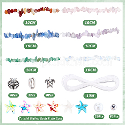 DIY-Set zur Herstellung von Seestern-Armbändern&nbsp;DIY-SC0031-22